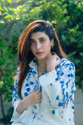 Aura - Modern Short Shirt with Trendy Prints